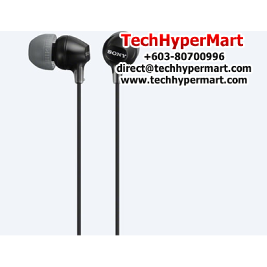 Sony MDR-EX15LP In-Ear Headphones (Lightweight for ultimate music mobility, 8Hz–22kHz frequency range)
