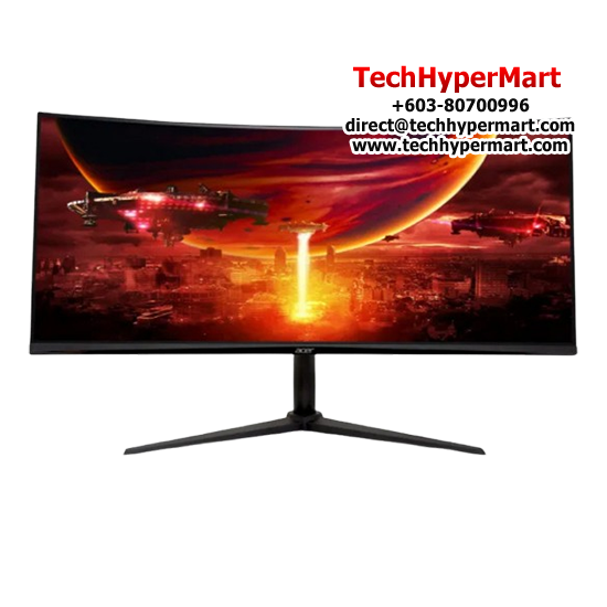 Acer ED340CUS3 34" Gaming Monitor (VA, 3440 x 1440, 1ms, 250cd/m², 180Hz, HDMI, DP) Acer ED340CUS3 34" Gaming Monitor (VA, 3440 x 1440, 1ms, 250cd/m², 180Hz, HDMI, DP)