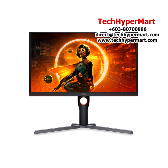 AOC 25G3ZM 24.5" Gaming Monitor (VA, 1920 × 1080, 0.5ms, 300cd/m², 240Hz, HDMI, DP)