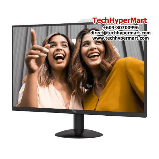 AOC 27B30H 27" Monitor (IPS, 1920 × 1080, 4ms, 250cd/m², 100Hz, HDMI, VGA) AOC 27B30H 27" Monitor (IPS, 1920 × 1080, 4ms, 250cd/m², 100Hz, HDMI, VGA)