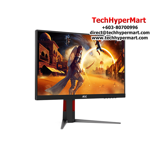 AOC 27G4 27" Gaming Monitor (IPS, 1920 × 1080, 1ms, 300cd/m², 180Hz, HDMI, DP)