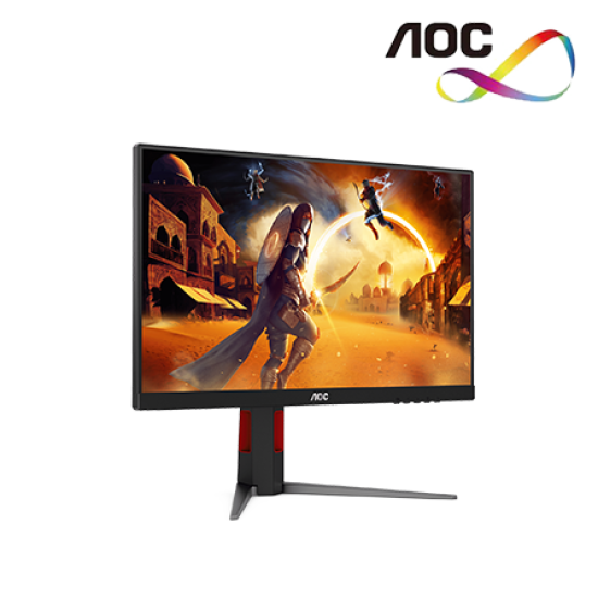 AOC 27G4 27" Gaming Monitor (IPS, 1920 × 1080, 1ms, 300cd/m², 180Hz, HDMI, DP)