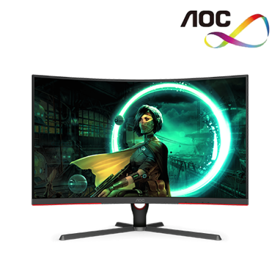 AOC CQ32G3SE 31.5" Gaming Monitor (VA, 2560 × 1440, 1ms, 250cd/m², 144Hz, HDMI, DP)