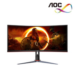 AOC CU34G2X 34" Gaming Monitor (VA, 3440 × 1440, 1ms, 300cd/m², 144Hz, HDMI, DP, USB)