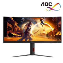 AOC CU34G4 34" Monitor (VA, 3440 × 1440, 1ms, 300cd/m², 180Hz, HDMI, DP)