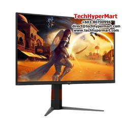 AOC Q27G4ZD 26.5" Monitor (IPS, 2560 × 1440, 0.3ms, 450cd/m², 240Hz, HDMI, DP)