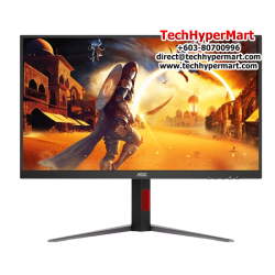 AOC U27G4 27" Monitor (IPS, 3840 × 2160, 1ms, 350cd/m², 160Hz, HDMI, DP)