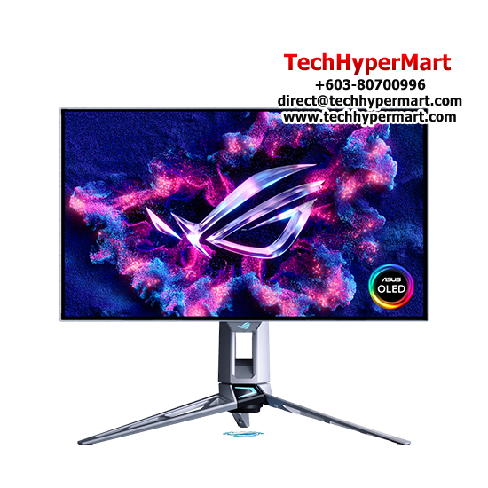 Asus PG27AQWP-W 26.5" Gaming Monitor (OLED, 2560 x 1440, 1ms, 1500cd/m², 1,5000,000:1, 540Hz, HDMI, DP, USB)