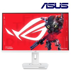 Asus XG27ACS (WHITE) 27" Gaming Monitor (IPS, 2560 x 1440, 1ms, 400cd/m², 1000:1, 180Hz, HDMI, DP, USB)