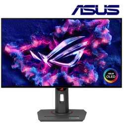 Asus XG27AQDMG 26.5" Gaming Monitor (OLED, 2560 x 1440, 0.3ms, 450cd/m², 1500000:1, 240Hz, HDMI, DP, USB)