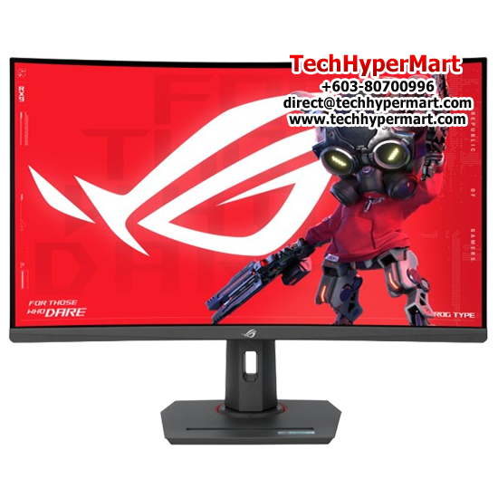 Asus XG32WCS 31.5" Gaming Monitor (VA, 2560 x 1440, 1ms, 350cd/m², 3500:1, 180Hz, HDMI, DP, USB) Asus XG32WCS 31.5" Gaming Monitor (VA, 2560 x 1440, 1ms, 350cd/m², 3500:1, 180Hz, HDMI, DP, USB)