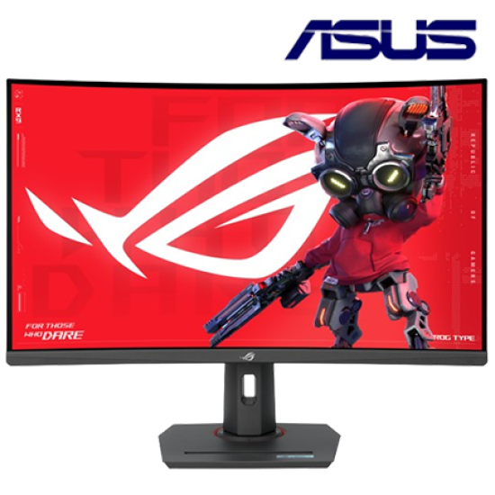 Asus XG32WCS 31.5" Gaming Monitor (VA, 2560 x 1440, 1ms, 350cd/m², 3500:1, 180Hz, HDMI, DP, USB) Asus XG32WCS 31.5" Gaming Monitor (VA, 2560 x 1440, 1ms, 350cd/m², 3500:1, 180Hz, HDMI, DP, USB)