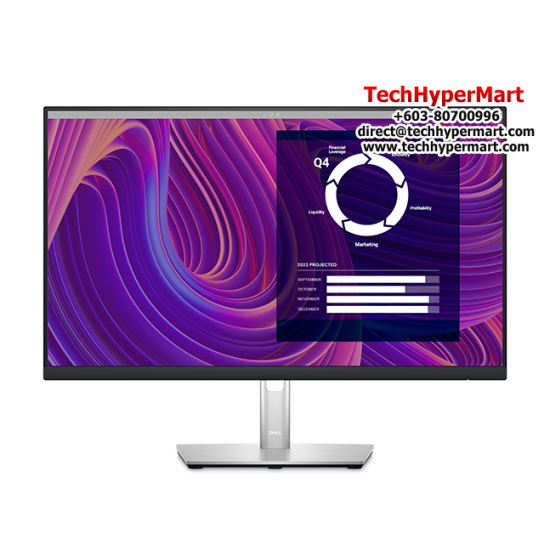 Dell P2423D 23.8" Monitor (IPS 2560 x 1440, 8ms, 300cd/m², DP, HDMI)