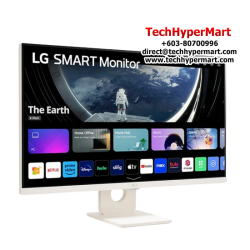 LG 27SR50F 27" LED Smart Monitor with Web OS (IPS, 1920 x 1080, 14ms, 250cd/m2, 60Hz, HDMI, USB-Type A, Speaker)