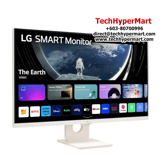 LG 27SR50F 27" LED Smart Monitor with Web OS (IPS, 1920 x 1080, 14ms, 250cd/m2, 60Hz, HDMI, USB-Type A, Speaker) LG 27SR50F 27" LED Smart Monitor with Web OS (IPS, 1920 x 1080, 14ms, 250cd/m2, 60Hz, HDMI, USB-Type A, Speaker)