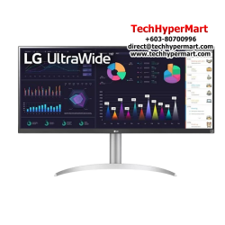 LG 34WQ650 34" LED Monitor (IPS, 2560 x 1080, 5ms, 400cd/m2, 100Hz, HDMI, DP, USB)