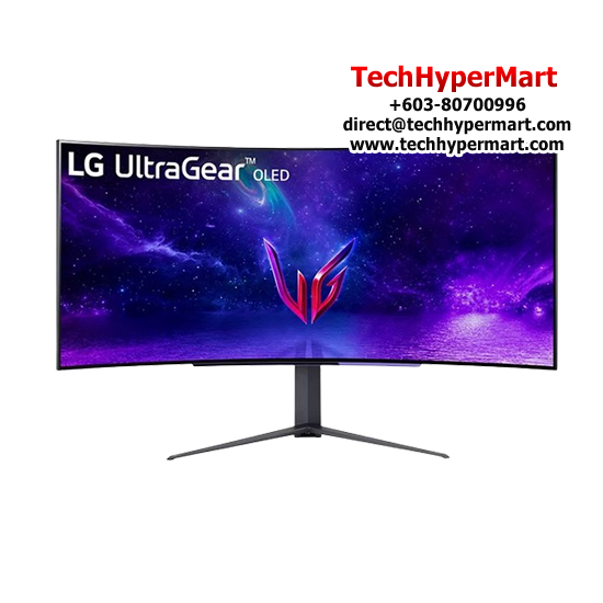 LG 45GR95QE 44.75" Curved Gaming Monitor (OLED, 3440 x 1440, 0.3ms, 200cd/m2, 240Hz, HDMI, DP, USB)