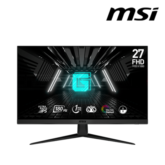 MSI G2712F 27" Monitor (IPS, 1920 x 1080, 1ms , 300cd/m², 180Hz, HDMI, DP)
