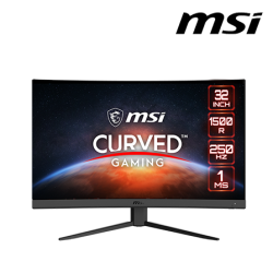 MSI Optix G32C4X 31.5" Gaming Monitor (VA, 1920 x 1080, 1ms , 300cd/m², 250Hz, HDMI, DP)