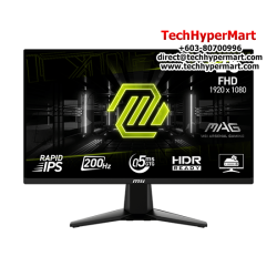 MSI MAG 255F E20 24.5" Gaming Monitor (IPS, 1920 x 1080, 0.5ms , 300cd/m², 200Hz, HDMI, DP)