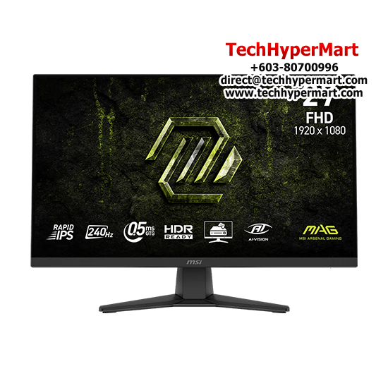 MSI MAG 272F X24 27" Gaming Monitor  (IPS, 1920 x 1080, 0.5ms , 300cd/m², 240Hz, HDMI, DP)