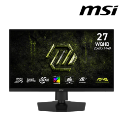 MSI MAG 274QPF E20 27" Gaming Monitor  (IPS, 2560 x 1440, 0.5ms , 300cd/m², 200Hz, HDMI, DP)