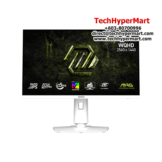 MSI MAG 274QRFW X32 27" Gaming Monitor   (IPS, 2560 x 1440, 0.5ms , 300cd/m², 320Hz, HDMI, DP)