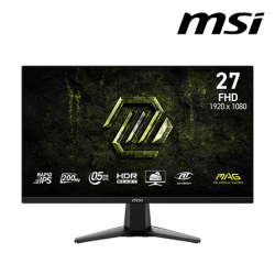 MSI MAG 275F E20 27" Gaming Monitor  (IPS, 1920 x 1080, 0.5ms , 300cd/m², 200Hz, HDMI, DP)