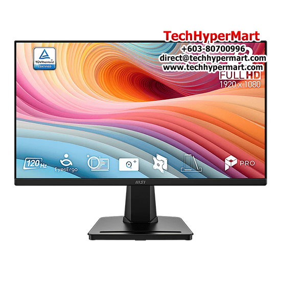 MSI PRO MP225 E12VL 21.45" Monitor (IPS, 1920 x 1080, 1ms , 300cd/m², 120Hz, HDMI, D-Sub)