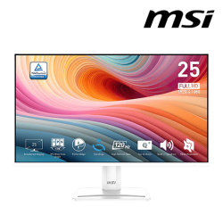 MSI PRO MP251W E2 24.5" Monitor (IPS, 1920 x 1080, 1ms , 300cd/m², 120Hz, HDMI, DP, D-Sub)