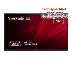 Viewsonic VA1650 15.6" Monitor (IPS, 1920 x 1080, 7ms, 250cd/m², 60Hz, Mini HDMI)