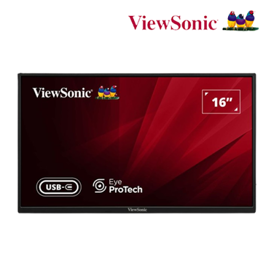 Viewsonic VA1650 15.6" Monitor (IPS, 1920 x 1080, 7ms, 250cd/m², 60Hz, Mini HDMI)