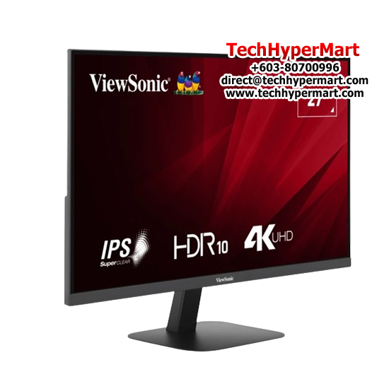 Viewsonic VA2708-4K-MHD  27” Monitor (IPS, 3840 x 2160, 1ms, 250cd/m², 100Hz, HDMI, DP)