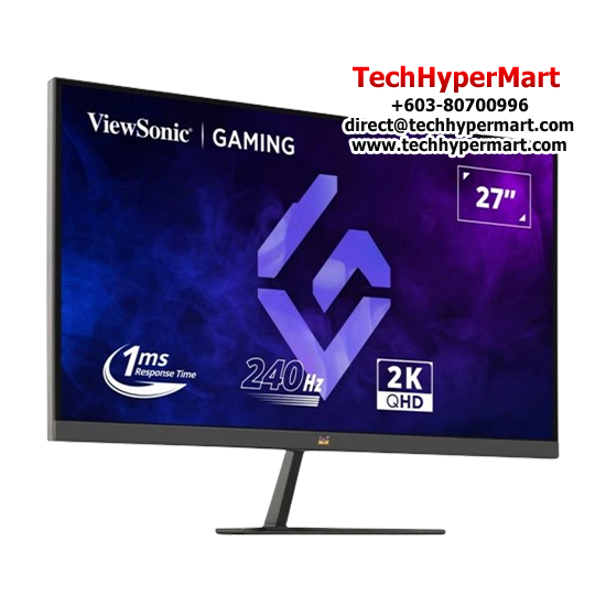 Viewsonic VX2758A-2K-PRO-3 27" Monitor (IPS, 2560 x 1440, 1ms, 300cd/m², 240Hz, HDMI, DP)