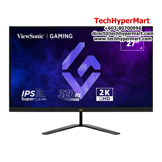 Viewsonic VX2766-2K-PRO-9 27" Monitor (IPS, 2560 x 1440, 2ms, 450cd/m², 320Hz, HDMI, DP)