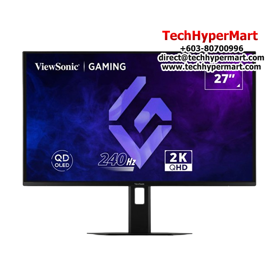 Viewsonic XG2738-2K-OLED 27" Monitor (IPS, 2560 x 1440, 2ms, 200cd/m², 240Hz, HDMI, DP)
