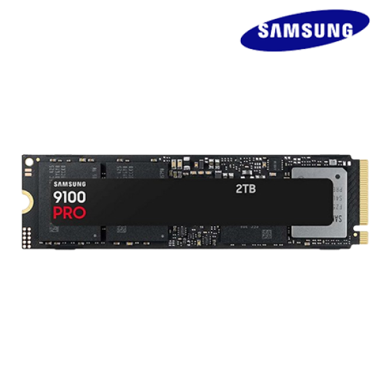 Samsung 9100 Pro M.2 2TB SSD (MZ-VAP2T0BW, 2TB, Read 14800MB/s, Write 13400MB/s, PCIe 5.0)