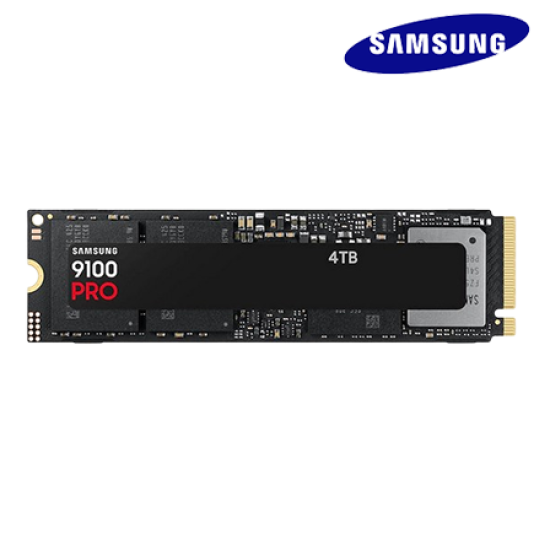 Samsung 9100 Pro M.2 4TB SSD (MZ-VAP4T0BW, 4TB, Read 14800MB/s, Write 13400MB/s, PCIe 5.0)
