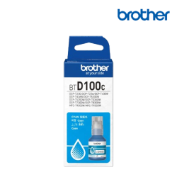 Brother BTD100C Colour Ink Cartridge (Up To 5000 Pages, For DCP-T530DW)