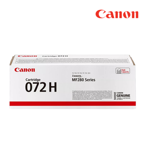 Canon CART 072H Black Toner (5647C003AA) (4100 Pages Yield, For LBP172dw, LBP171dn, MF289dw, MF286dn, MF284dw)