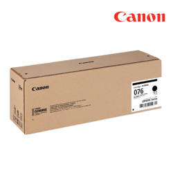 Canon Cartridge 076 BK Black Toner (6570C001AA) (3100 Pages Yield, For LBP811Cx)