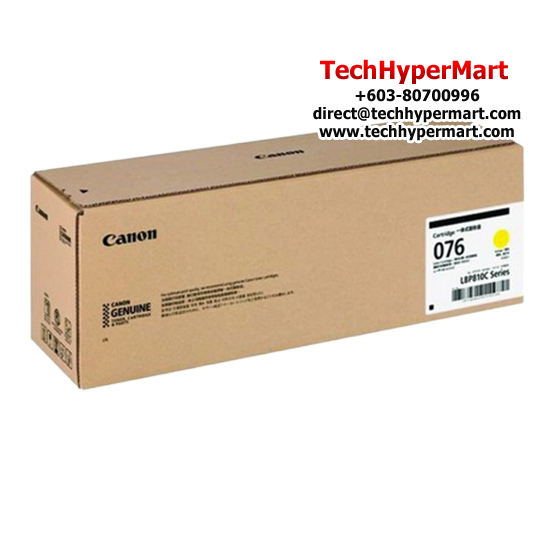 Canon Cartridge 076 C Colour Toner (6568C001AA) (3100 Pages Yield, For LBP811Cx)