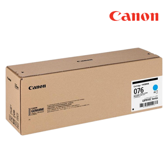 Canon Cartridge 076 C Colour Toner (6568C001AA) (3100 Pages Yield, For LBP811Cx)