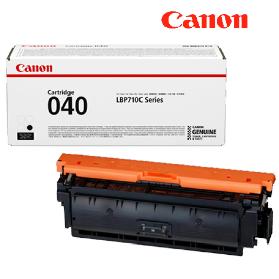 Canon Cartridge 040 Bk Toner (0460C001AA) (Original Cartridge, 6,300 Pages, For LBP712Cx) Canon Cartridge 040 Bk Toner (0460C001AA) (Original Cartridge, 6,300 Pages, For LBP712Cx)