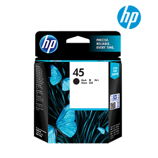 HP 45 Black Ink Cartridge (51645AA)