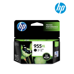 HP 955XL L0S72AA High Yield Black Ink Cartridge (For OfficeJet Pro 7720, 7730, 7740, 8210, 8710, 8720, 8730)