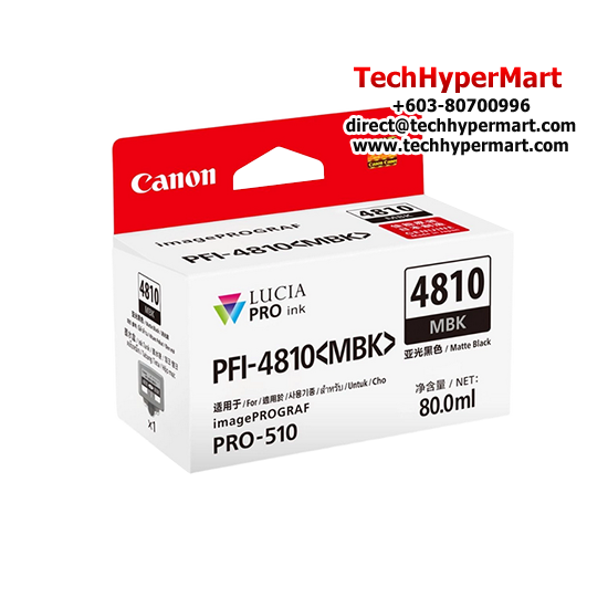Canon PFI-4810 ink Cartridge (80ml, For PRO-510)