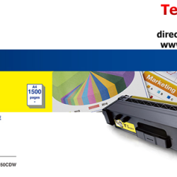 Brother TN-351C, TN-351M, TN-351Y Color Toner (up to 1500pgs, For HL-L8250CDN, MFC-L9550CDW)