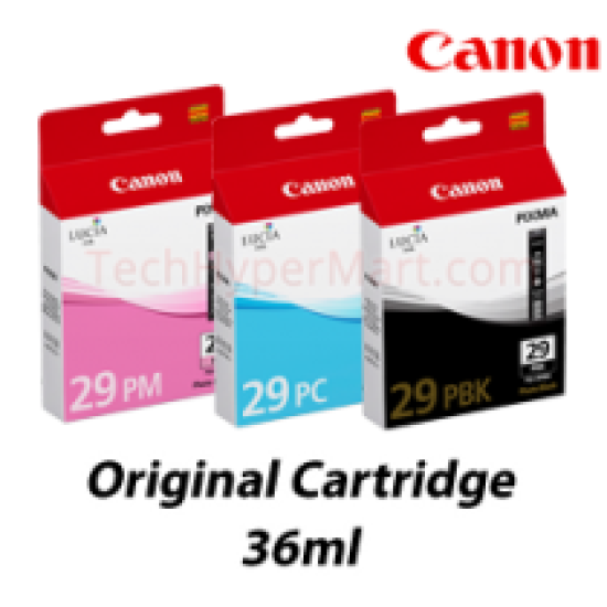 Canon PGI-29 B003AA(PB), B003AA(PC), B003AA(PM) Photo Series Ink (For PIXMA PRO-1 Printer) Canon PGI-29 B003AA(PB), B003AA(PC), B003AA(PM) Photo Series Ink (For PIXMA PRO-1 Printer)