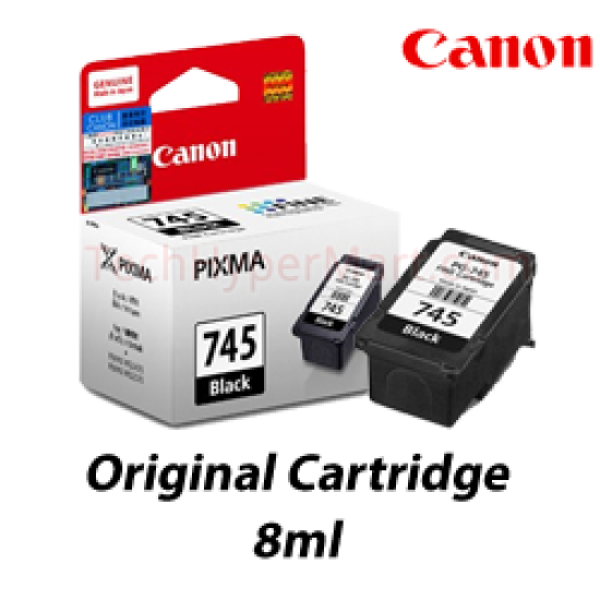 Canon PG-745XL Black Fine Cartridge (8294B001AA, 15ml, For PIXMA MG2570, MG2470)